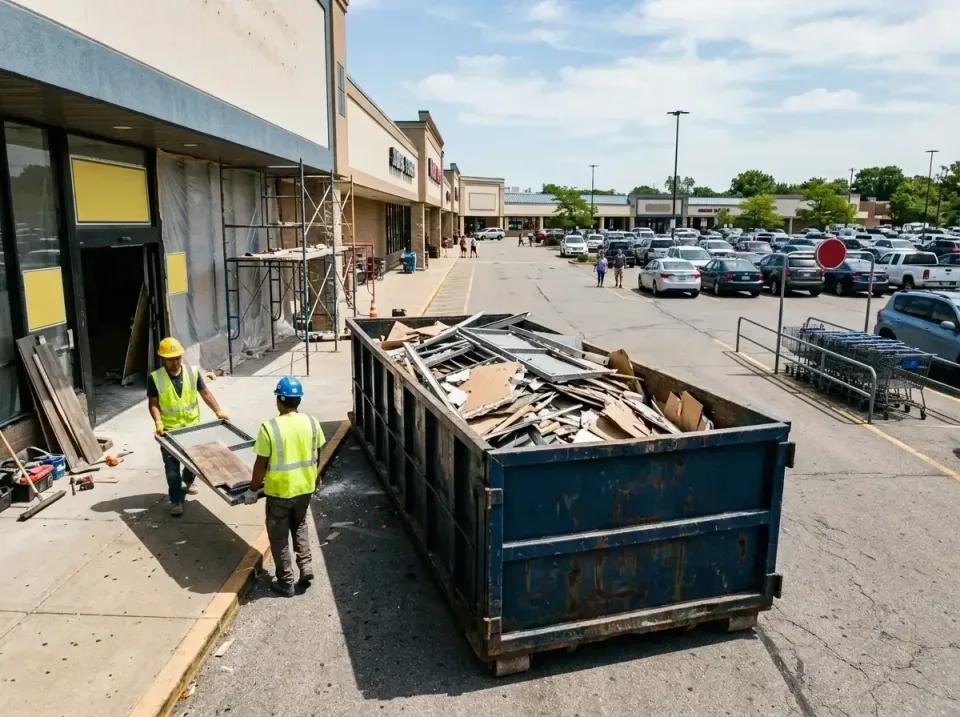 retail-store-renovation-debris-003 — frequently asked questions, Roll-off Dumpster Rentals in Crofton, MD